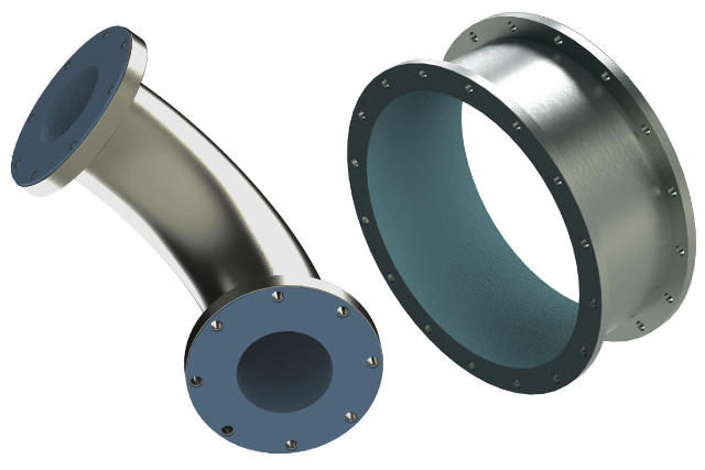 Rubber Lining on Metal Surfases 